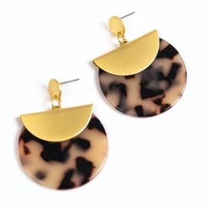 ROOLEE Valda Tortoise Earrings
